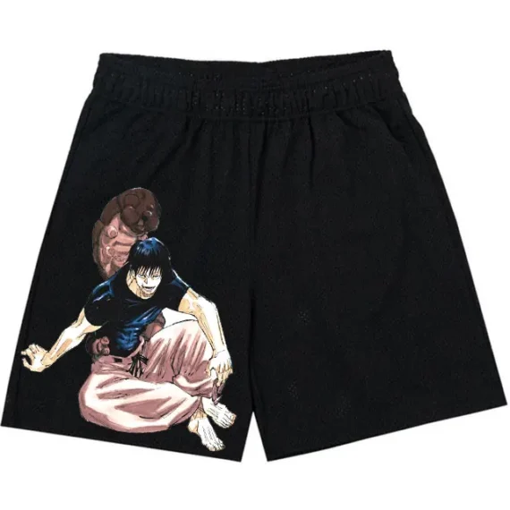 Jujutsu Kaisen Toji Mesh Gym Shorts 3 | PricZone