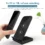 10W Qi Foldable Vertical Wireless Charger