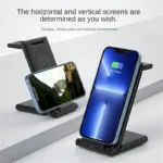 3 in 1 Vertical Foldable Wireless Charger | PricZone