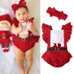 Infant Christmas Romper Baby Holiday Outfit | PricZone