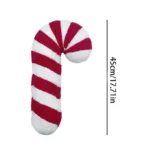 Candy Cane Plush Pillow for Christmas 17 6 | PricZone