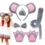 Kids Mouse Costume Set with Ears & Tail