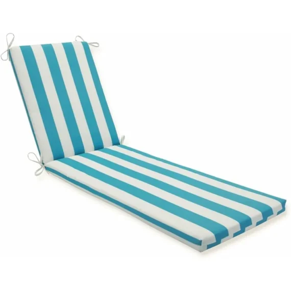 Stripe Chaise Lounge Cushion Weatherproof | PricZone