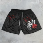 Y2K Graphic Mens Gym Shorts Quick Dry 2 | PricZone