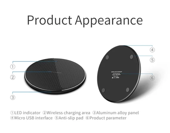 10W Qi Fast Wireless Charger for Apple 4 | PricZone