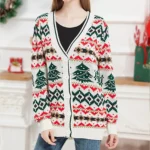 Festive Knit Cardigan for Women Xmas Style | PricZone