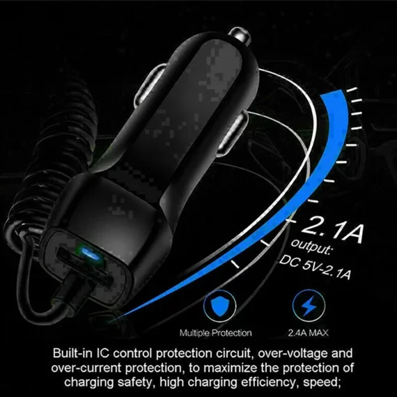 Fast Charge USB Car Charger for iPhone 5 | PricZone