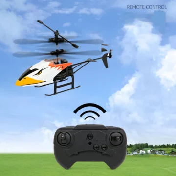 Mini 2CH USB RC Helicopter with light-drone 2