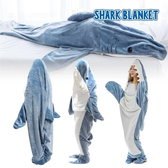 Adult Shark Hoodie Blanket Cozy Fun | PricZone