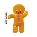 Xmas Gingerbread Plush Toy Soft Cuddly 6 | PricZone