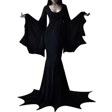 Gothic Vampire Bat Dress for Women 2 | PricZone