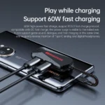 60W Fast Charge USB C Gaming Sound Adapter 5 | PricZone