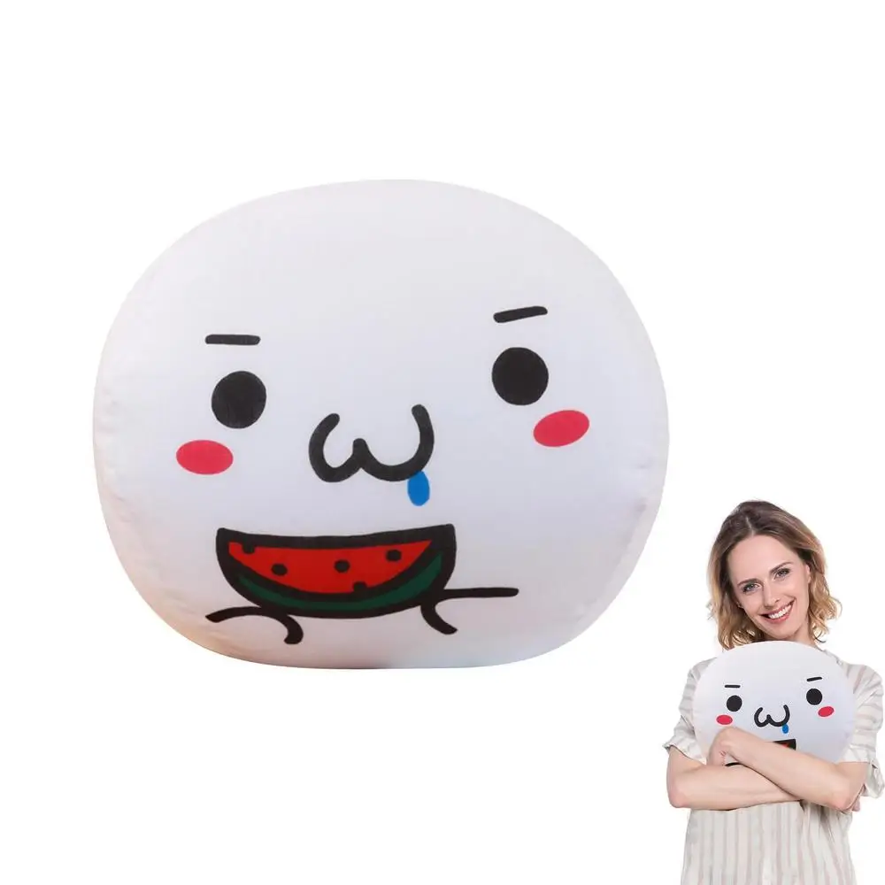 Emoticon 3D Plush Sphere Pillow - Decor