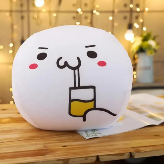 Emoticon 3D Plush Sphere Pillow Decor 3 | PricZone