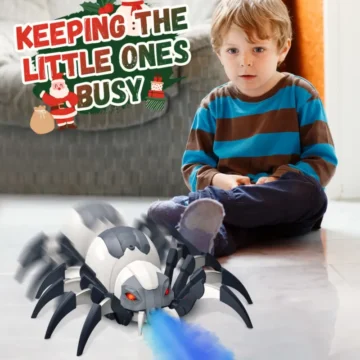 Fun RC Spray Spider Light Music Toy | PricZone