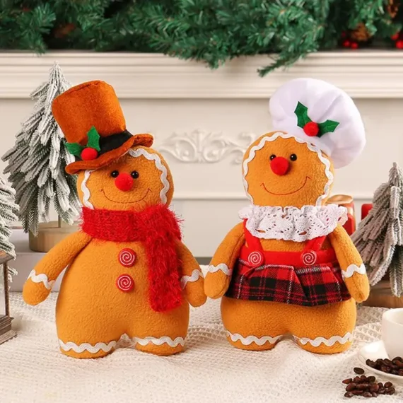 Christmas Gingerbread Plush Pillow Decor 4 | PricZone