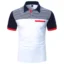 Summer Contrast Polo Shirt: Casual Men’s Fashion