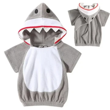 Kids Shark Hoodie Costume Unisex Cosplay | PricZone