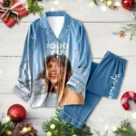 Silk Long Sleeve Pajama Set for Women 6 | PricZone