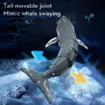 Remote Control Spray Whale Toy for Kids 2 | PricZone