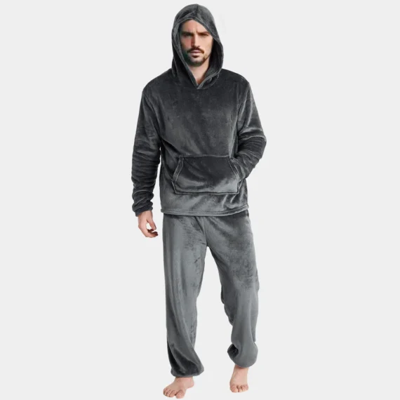 Cozy Mens Fleece Winter Pajama Set 5 | PricZone