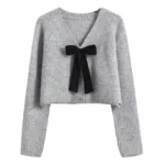 Autumn Winter Ladies Thermal Knit Cardigan | PricZone