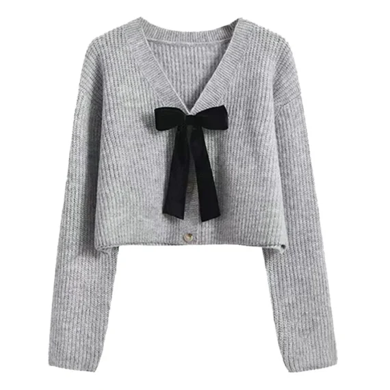 Autumn Winter Ladies Thermal Knit Cardigan | PricZone