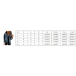 Autumn Plus Size Womens Denim Jacket 6 | PricZone