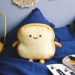 Cute Kawaii Toast Plush Pillow Soft Bedroom Decor 3 | PricZone