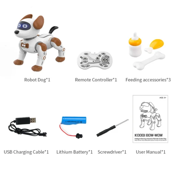 Interactive RC Robot Dog Smart Fun 6 | PricZone