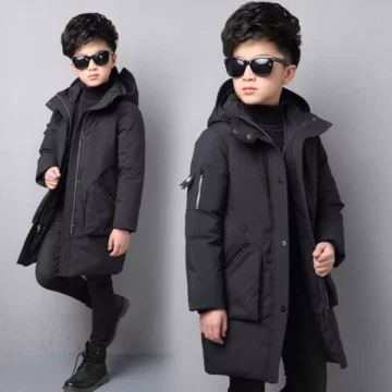 Boys Warm Hooded Winter Parka 30°C | PricZone