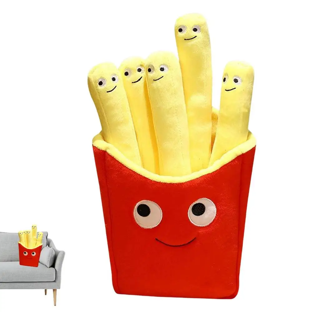 Cute French Fries Plush Toy & Cushion