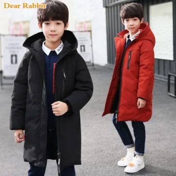 Boys Warm Hooded Winter Parka 30°C 2 | PricZone