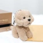 Cute 12cm Teddy Dog Keychain Plush Toy 3 | PricZone