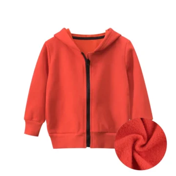 Kids Cotton Zip Hoodie Casual Coat 2 | PricZone