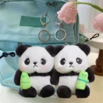 Cute Panda Keychain Plush Car Charm 3 | PricZone