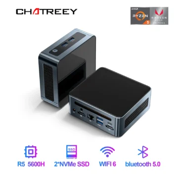 Ryzen 5 5600H Mini PC Chatreey AN1P AN2P Gaming | PricZone