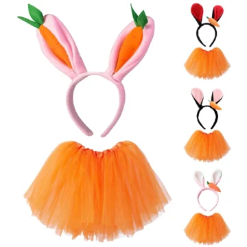 Cute Plush Bunny Easter Cosplay Set | PricZone