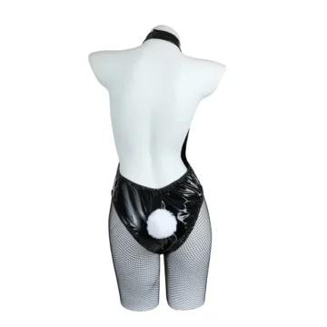 Sexy Black Bunny Girl Cosplay Suit Deep V Jumpsuit 2 | PricZone Sexy Black Bunny Girl Cosplay Suit Deep V Jumpsuit 2 | PricZone