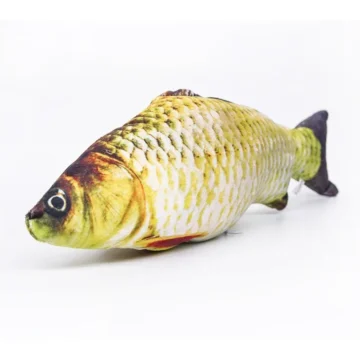 3D Carp Plush Pillow Cute Catnip Toy Gift | PricZone