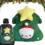 Star-Topped Plush Christmas Tree Pillow