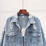 Boho Sequin Floral Denim Jacket for Women 4 | PricZone