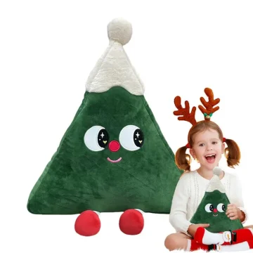 Cute Plush Christmas Tree Pillow for Gifts | PricZone