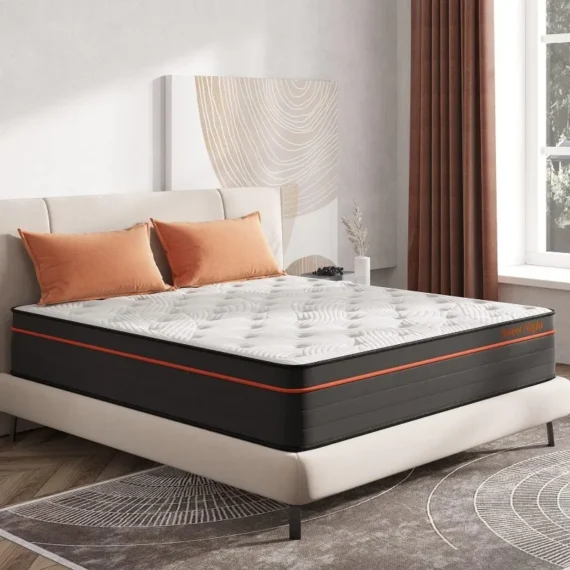 Plush King Hybrid Mattress Cool Gel Foam 12 5 | PricZone