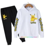 Kids Pikachu Tracksuit Sports Set 4 | PricZone