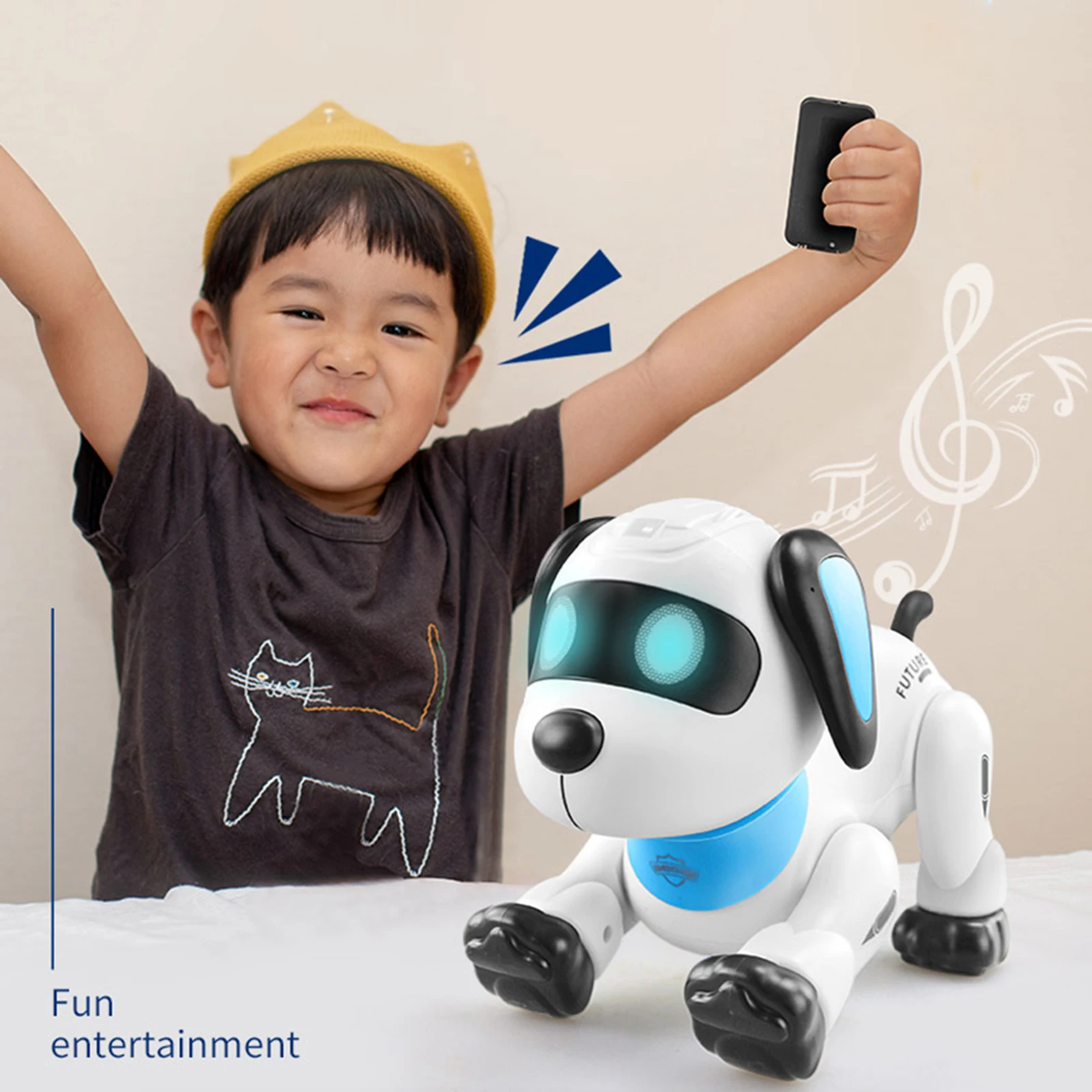 Gesture Control RC Robot Dog for Kids