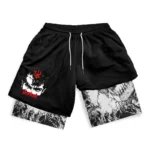 Anime Berserk Mens 2 in 1 Gym Shorts 2 | PricZone