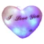 LED Heart Pillow – Glow, Soft & Cute 14in