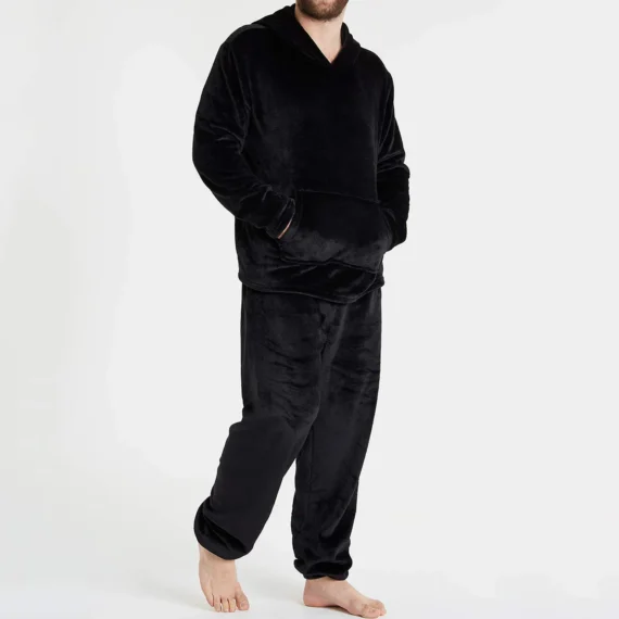 Cozy Mens Fleece Winter Pajama Set | PricZone