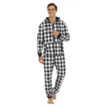 Hooded Mens Fleece Onesie Cozy Sleepwear 5 | PricZone